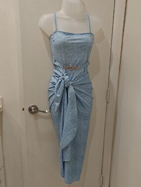 Swimsuit With Sarong Set